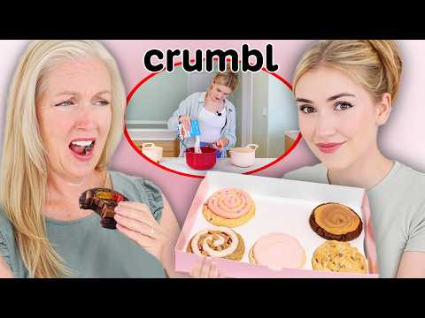 Mom Judges "Crumbl" Cookies that I made