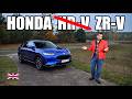 Honda zrv  civic crossover eng  test drive and review