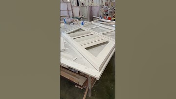 Custom Shaped Plantation Shutters | Factory Assembly & Made-to-Measure Window Solutions #factory