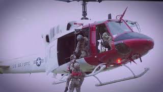 413th Flight Test Squadron UH-1 Huey hoist