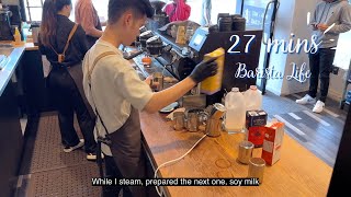 [Barista Vlog] My Typical Working Day Looks Like 25 Minutes Uncut | Melbourne Cafe | JamesMinumKopi