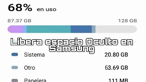 ¿Cómo elimino otro almacenamiento en mi Samsung?