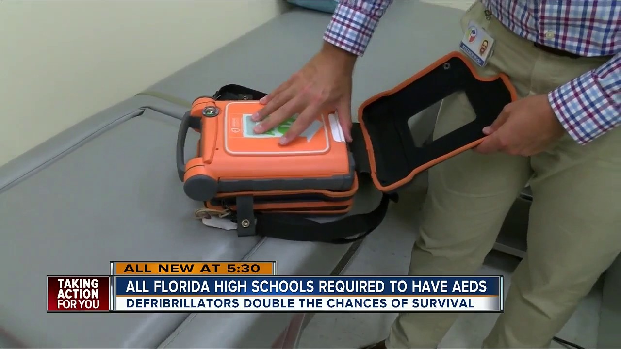 All Florida high schools required to have AEDS YouTube