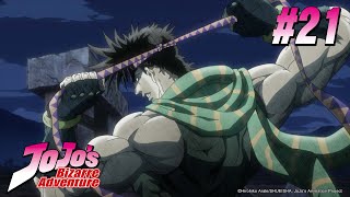 JoJo's Bizarre Adventure (S1): Battle Tendency - Episode 21 [Hindi Dub] | Muse IN