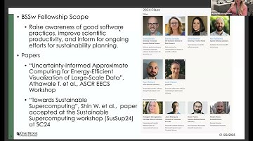 2025-01-22 webinar: HPC and Software Sustainability: Toward Green Software Development