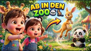DAS ZOO-LIED! 🦘🐼 Tiere im Zoo tanzen | Neue Kinderlieder 2026
