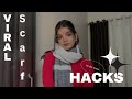 Viral scarf styles (to try this winter)||Naina Chaudhary|| #style #viralvideo #fyp #trending #winter