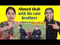 Ahmed shah with his cute brothers | Pathan ka beta | Reaction video | Jatti in Punjab |