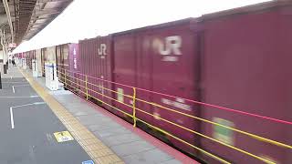 EF210形牽引貨物列車 東海道本線神戸駅通過 Tokaido Main Line Freight Train