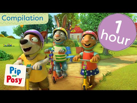 Pip And Posy Best Moments 1 Hour Compilation Preschool Cartoon Animals 