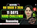 RBI Grade B 2026 | Reasoning Hard Challenge | Day-6 | By Neelam Gahlot