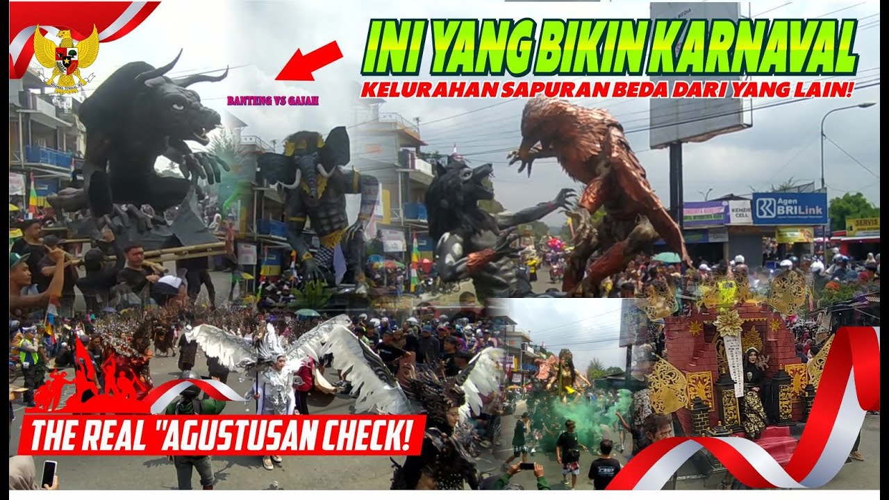 GINI NIH KELAKUAN WARGA +62 ❤️ KELURAHAN SAPURAN WONOSOBO PAS KARNAVAL. PECAH‼️