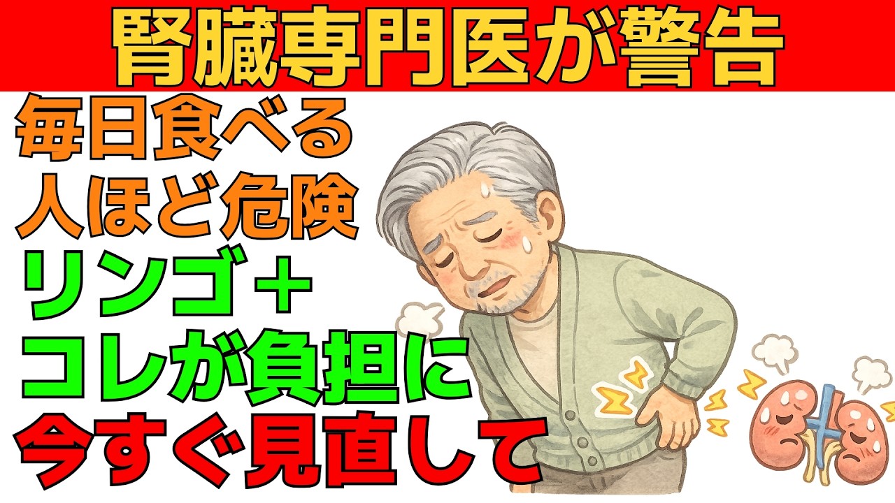 【医師が警告】60歳から腎臓は「弱る」のではない…知らずに毎日やっている“ある習慣”が負担を増やしている