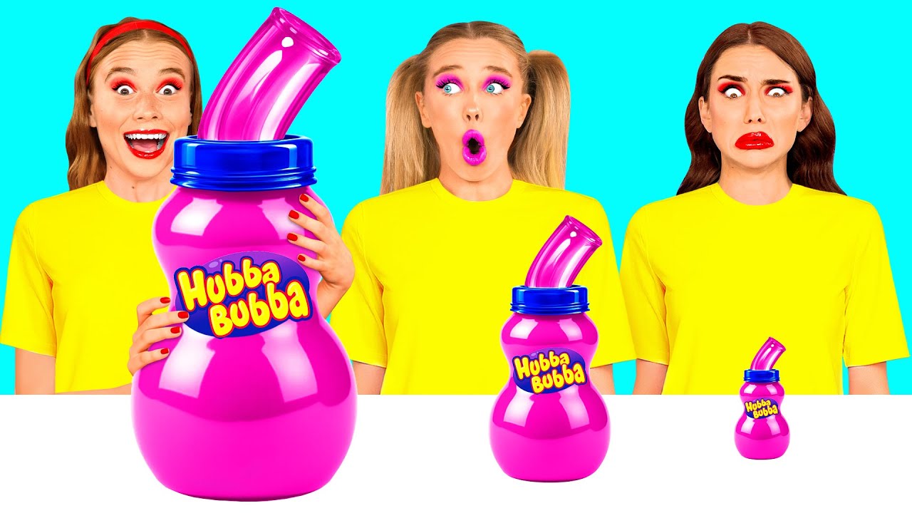 Suuren, Keskikokoisen ja Pienen Lautasen Haaste | Syötävä Taistelu