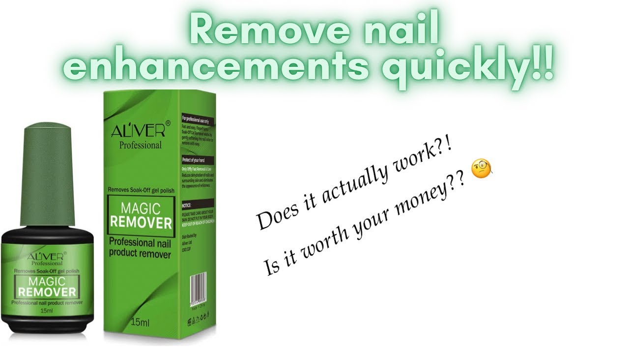 Magic Remover, How I remove any nail enhancement