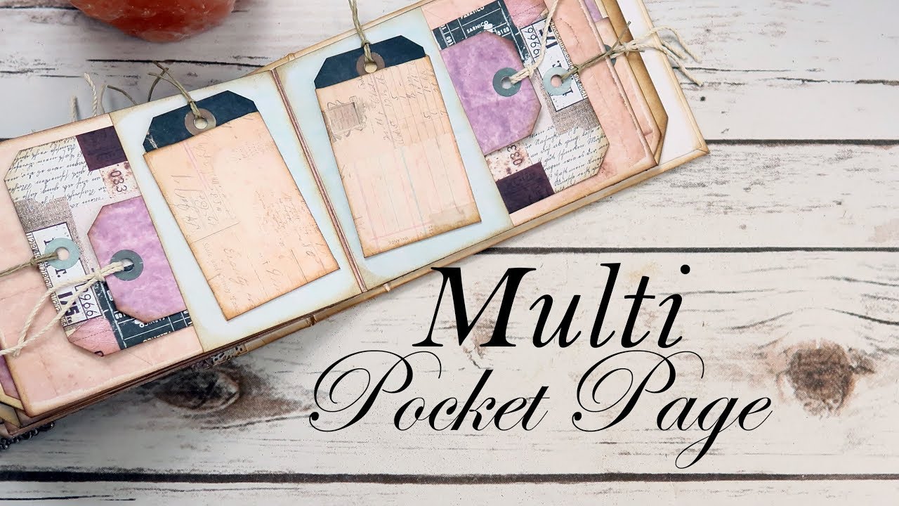 Multi Pocket Mini Album Page