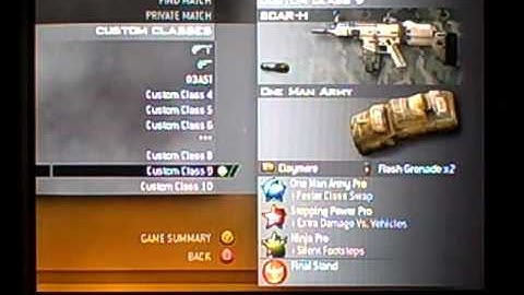 MW2 best class to get a nuke