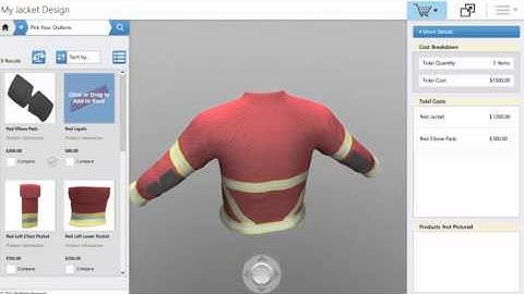 Apparel Configurator - Powertrak 3D Product Configurator Software