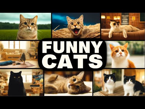 Funny Cats Compilation: Hilarious Cat Antics to Make Your Day! - YouTube