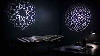 Minimalist Hicaz Flow | Crystal Kanun Melodies for Study | Abstract Geometry 💠