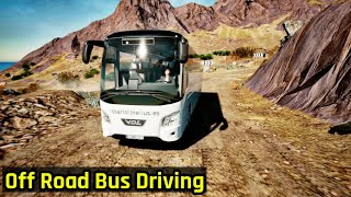 OFF ROAD BUS DRIVING | Tourist Bus Simulator | TRUCK GAMER GIRL screenshot 3
