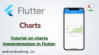 Flutter charts tutorial for beginners | Source in description | flutter coding