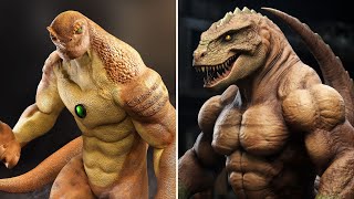 BEN 10 ALIEN CHARACTERS AS DINOSAUR VERSIONS