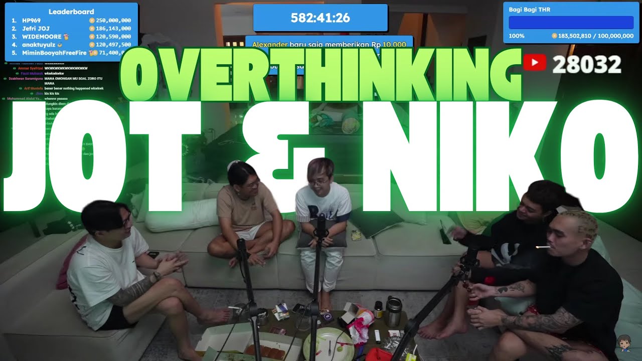 ARAP, VCONK, ALOY DENGERIN JOT & NIKO OVERTHINKING!!!!!!!!! DEEP BANGET