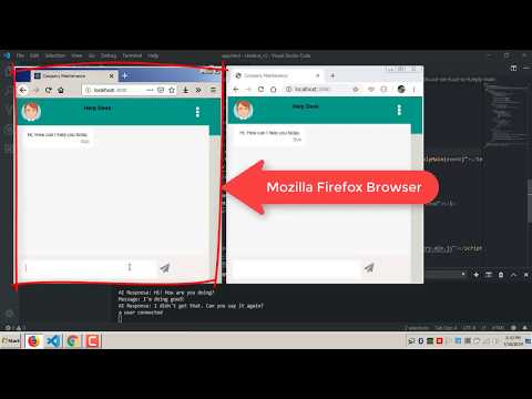 NodeJS SocketIO AIChatBot