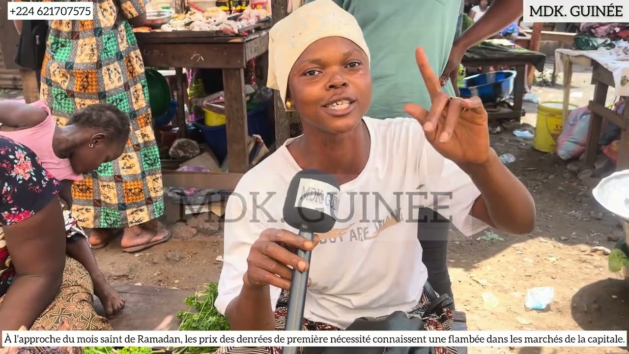 À l’approche du mois saint de Ramadan, les prix des denrées de première nécessité.