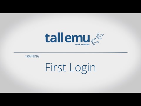 Training - First Login