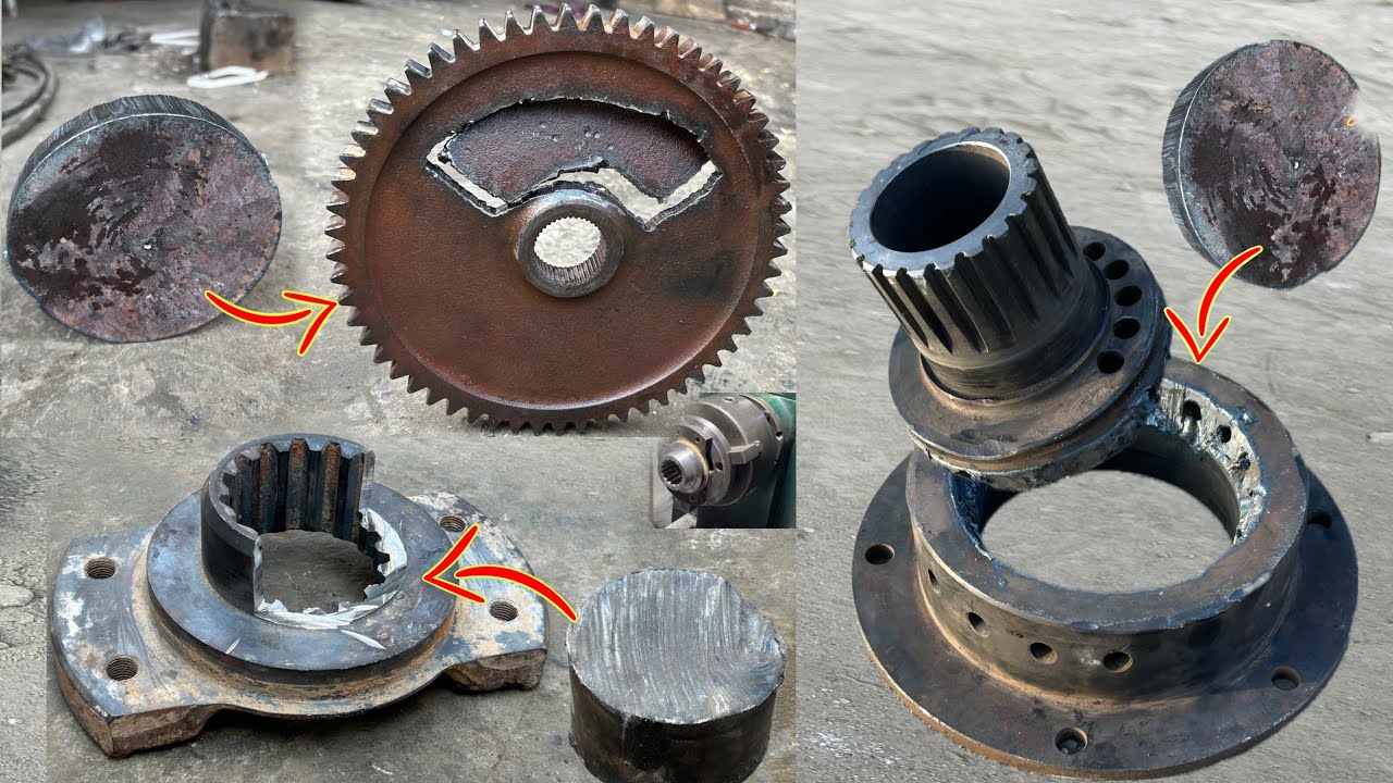 When Experience Wins! Broken Parts Fully Repaired by Master Implementer Mechanic