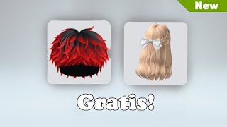 COMO TENER ITEMS GRATIS EN ROBLOX 2024 😱mujer y hombre!