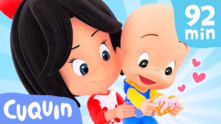 Vivan el amor y la amistad con Cuquín y más vídeos  Caricaturas y dibujos animados para bebés