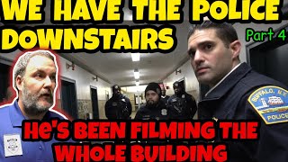 WE HAVE THE COPS DOWNSTAIRS! HE'S BEEN FILMING THE WHOLE BUILDING! Buffalo City Hall Part 4