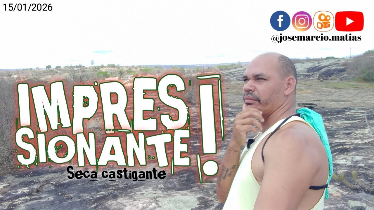 Secou? Veja como encontra-se a Lagoa da Bananeira com a grande seca que castiga nosso nordeste!