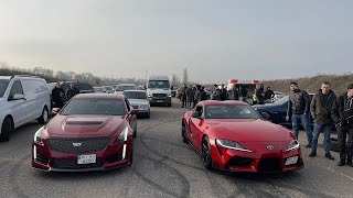 Toyota Supra stage2 vs. Top Muscle Cars