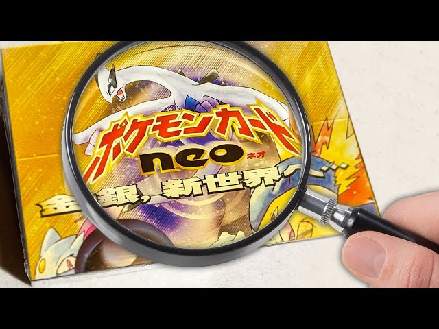japanese neo genesis booster box Pack TheCollectorsParadise pokemon neo genesis booster box