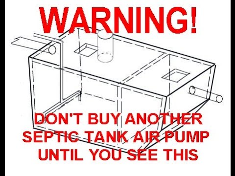 Video: Wat doet een septic tank luchtpomp?