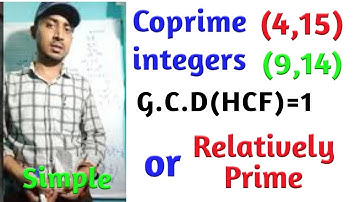 What is Relative Prime (Co-Prime) in Math their application in Number theory & Euler function
