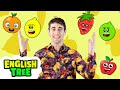 Yummy Fruits &amp; Vegetables | Food Song for Kids | English Tree