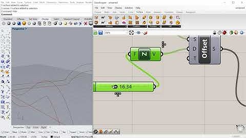 Grasshopper Tutorial: Extrude and Offset Surface