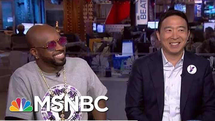 2020 Dem Andrew Yang Slams The Knicks For Bad Sportsmanship | The Beat With Ari Melber | MSNBC