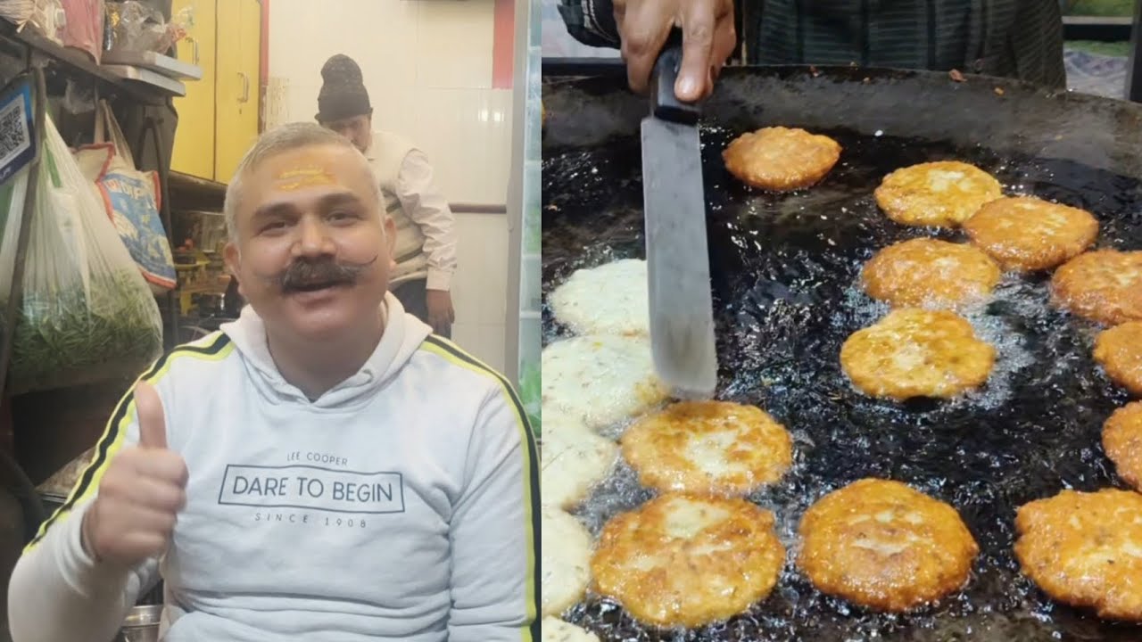 Ambala's Most Famous Tikki Chaat 😍😋 || Vishal Patta Chaat 😋 || विशाल पत्ता चाट भंडार अंबाला 😋