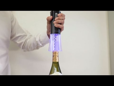 動画解説】電動式ワインオープナーの使い方 - YouTube