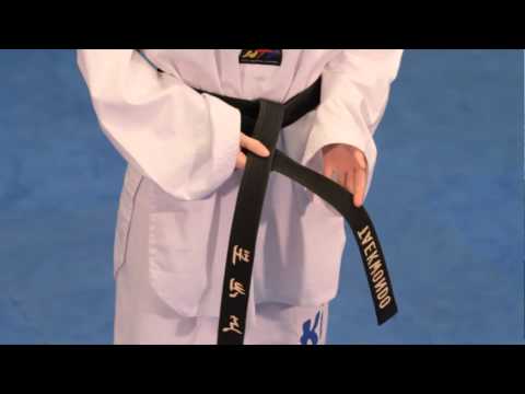 How to tie your Taekwondo Belt Correctly.