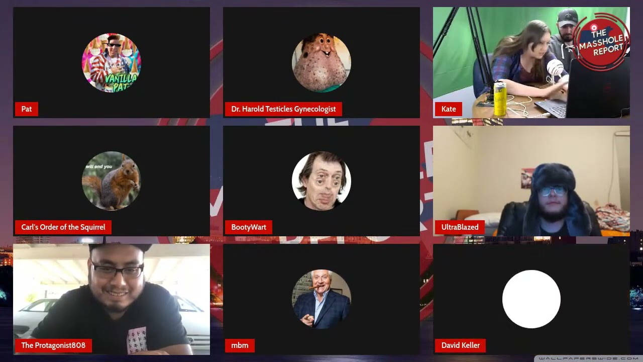 Cyraxx and MBM on Masshole Report Stream 2021-04-25 Impersonating Marty (SFW)