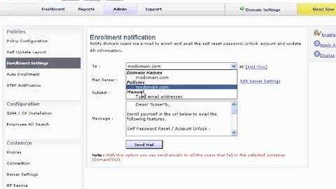 Active Directory Self Service Password Reset