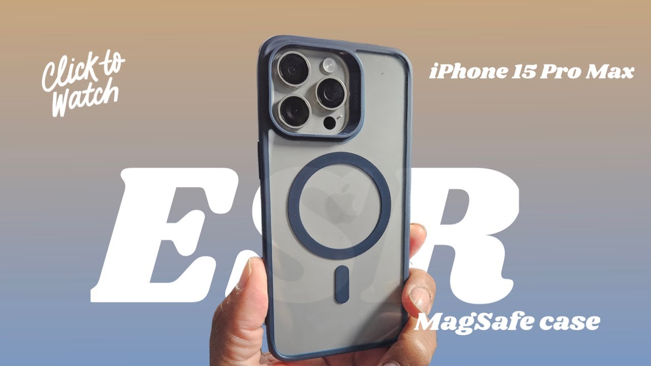 ESR Hybrid Case iPhone 15 Pro Max Blue 