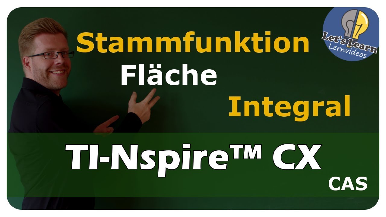 Vorschaubild zum Lernvideo "TI-Nspire™ CX CAS - Stammfunktion, Fläche und Integral - einfach und anschaulich erklärt"